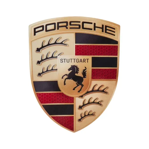 PORSCHE CREST STICKER